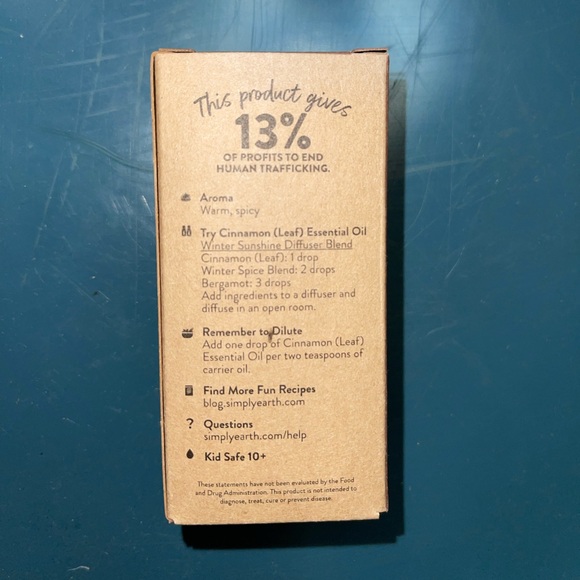 Simply Earth Cinnamon Essential Oil - Picture 6 of 6